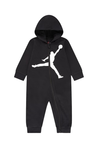 Grenouillère à capuche - Noir