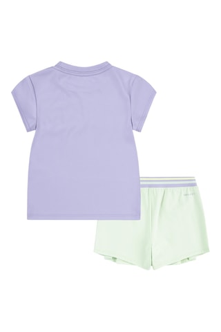 T-shirt et jupe-short - Vert
