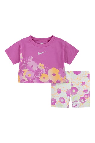 T-shirt et cycliste - Gris