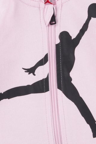 Grenouillère à capuche - Rose