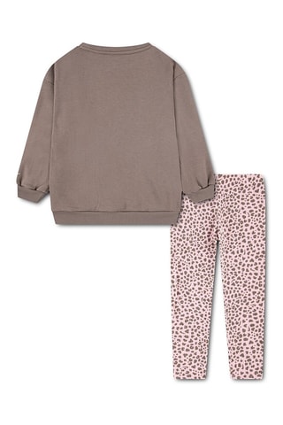 Sweat et legging - Rose