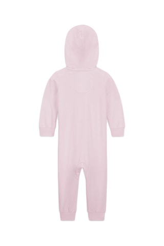 Grenouillère à capuche - Rose