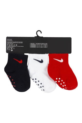 3 paires de chaussettes - Rouge