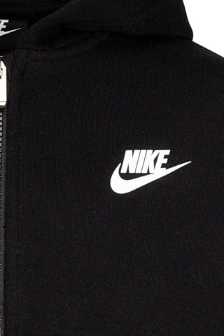 Sweat polaire à capuche - Noir