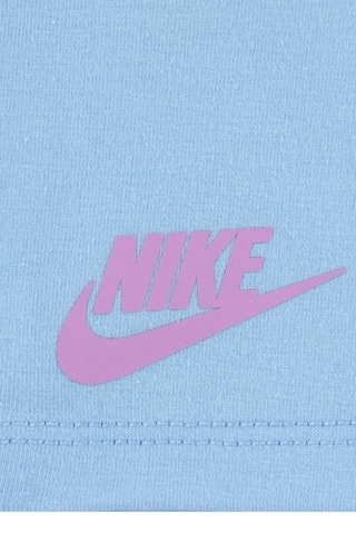 Crop top et cycliste - Bleu