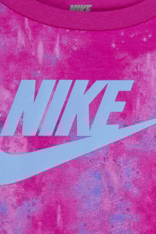 Crop top et cycliste - Bleu