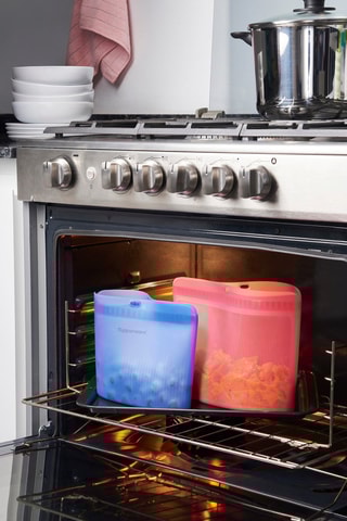 Trousse de conservation en silicone Ultimate - Bleu