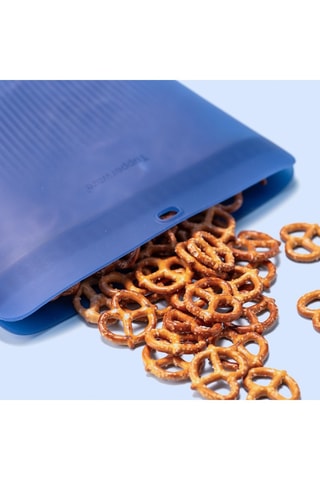 Trousse de conservation en silicone Ultimate - Bleu