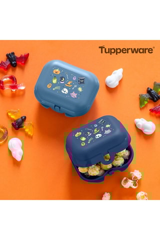 2 boîtes à bêtises Mini Halloween - 10 x 8,5 x 5,2 cm