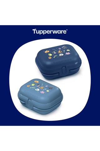 2 boîtes à bêtises Mini Halloween - 10 x 8,5 x 5,2 cm