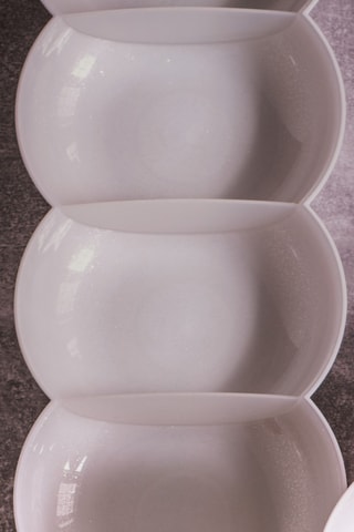 4 coupelles - 41,4 x 14,4 x 3,8 cm