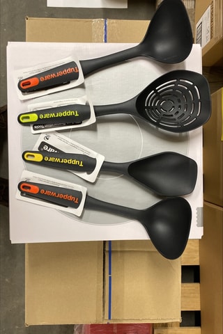 4 ustensiles de cuisine - 10,3 x 31 cm