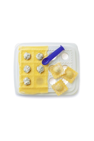 Grille à raviolis et cuillère doseuse - 2 pièces