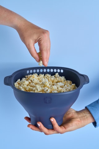 Machine à popcorn en silicone - 22,8 x 26,5 x 15 cm