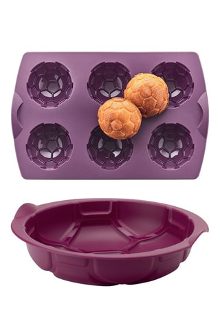 Moule en silicone Football 27 x 27 x 6 cm et Moule à gâteaux en silicone