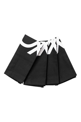 4 tovagliette - Nero - 45 x 30 cm