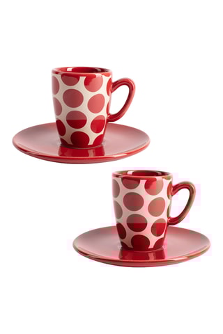 Servizio da caffè in porcellana - 2 persone