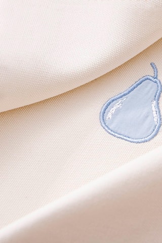 4 tovagliette - Blu e crema - 45 x 35 cm