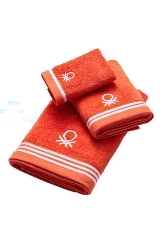 Telo doccia - Rosso - 70 x 140 cm