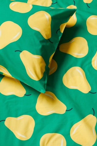 Parure lenzuola in cotone 57 fili/cm² - Verde