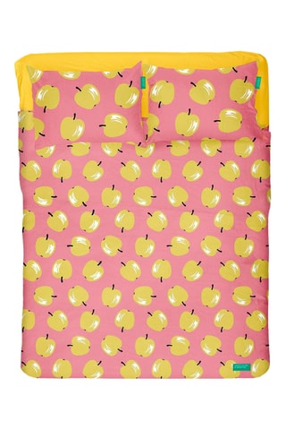 Parure lenzuola in cotone 57 fili/cm² - Rosa