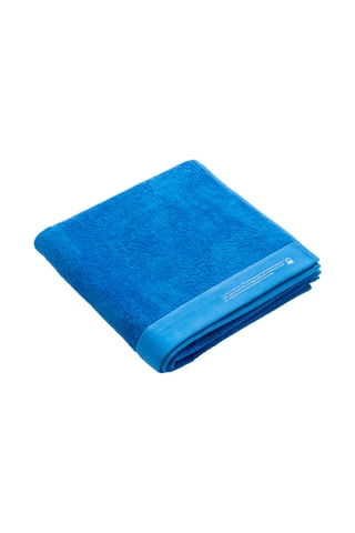Telo bagno in cotone bio - Blu - 90 x 150 cm