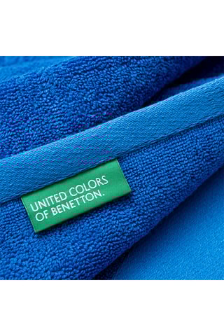 Telo bagno in cotone bio - Blu - 90 x 150 cm