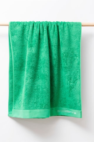Telo bagno in cotone bio - Verde - 90 x 150 cm