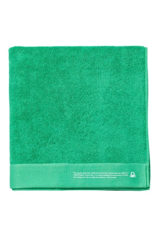 Telo bagno in cotone bio - Verde - 90 x 150 cm