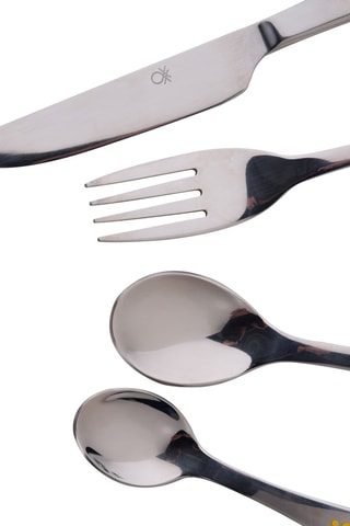 Servizio di posate in acciaio inossidabile - 4 pezzi