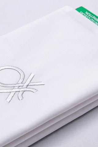 Parure copripiumino in cotone 79 fili/cm² - Bianco