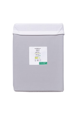 Parure copripiumino in cotone 79 fili/cm² - Bianco