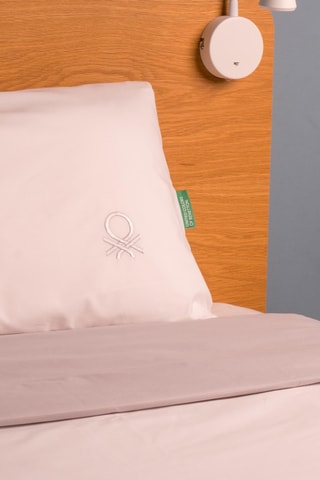 Parure copripiumino in cotone 79 fili/cm² - Bianco