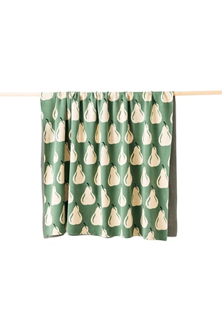 Plaid - Verde e crema - 140 x 190 cm