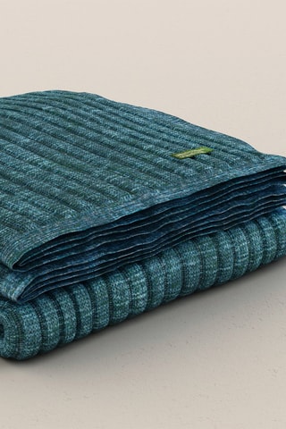 Plaid - Petrolio - 140 x 190 cm