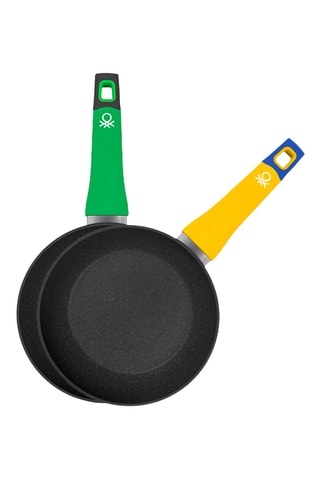 2 padelle - 22 e 26 cm