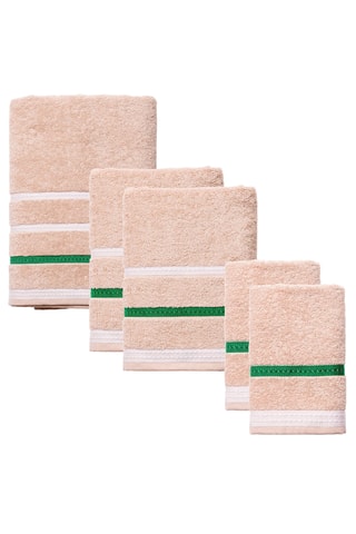 Set 5 asciugamani - Beige