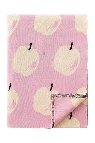 Plaid - Rosa e giallo - 140 x 190 cm