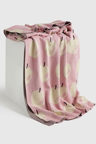 Plaid - Rosa e giallo - 140 x 190 cm