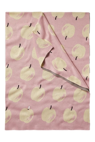 Plaid - Rosa e giallo - 140 x 190 cm