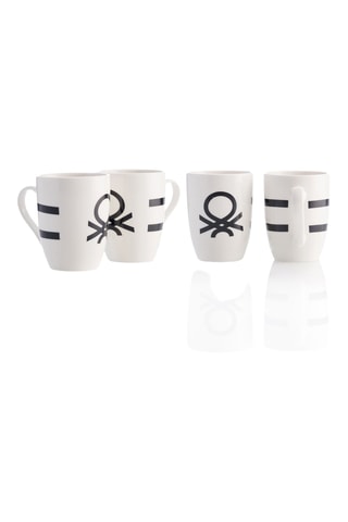4 mug in porcellana - 36 cl