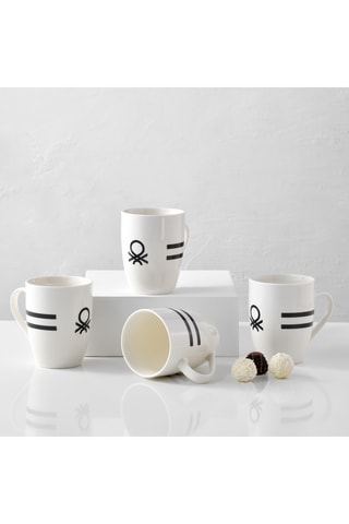 4 mug in porcellana - 36 cl