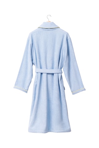 Accappatoio - Celeste e giallo