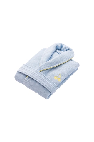 Accappatoio - Celeste e giallo