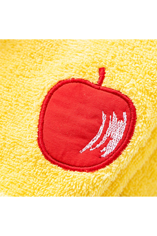 Accappatoio - Giallo e rosso