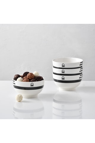 4 ciotole in porcellana - 65 cl