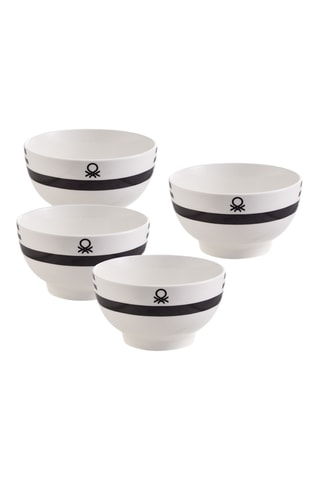 4 ciotole in porcellana - 65 cl