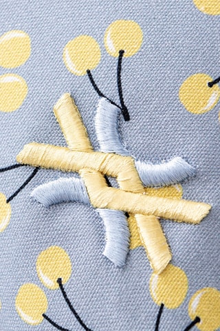 Cuscino - Blu e giallo - 40 x 40 cm