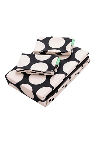 Parure copripiumino in cotone 71 fili/cm² - Nero