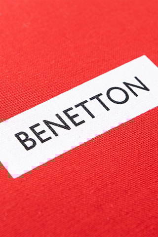 Cuscino - Bianco e rosso - 40 x 40 cm